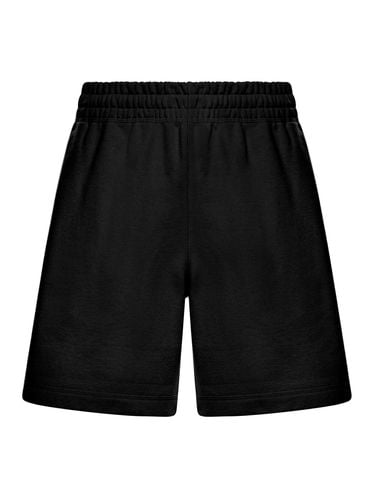 CHECK LABEL SPORTS SHORTS - Man - Burberry - Modalova