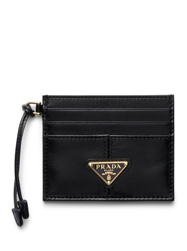 LEATHER CARD HOLDER - Prada - Woman - Prada - Modalova