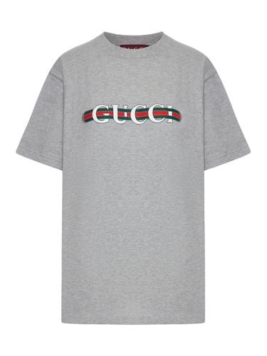 COTTON T-SHIRT - Woman - Gucci - Modalova