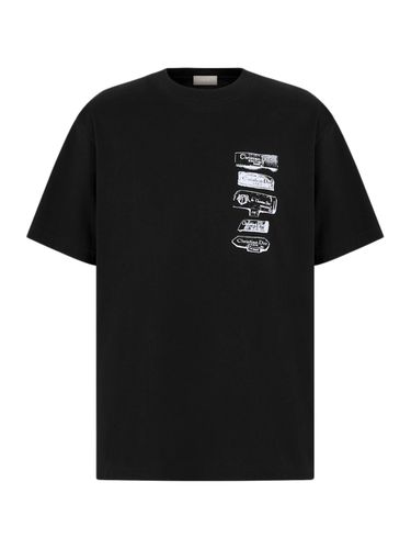 Dior Archives Labels T-shirt with a relaxed fit - Man - Christian Dior - Modalova