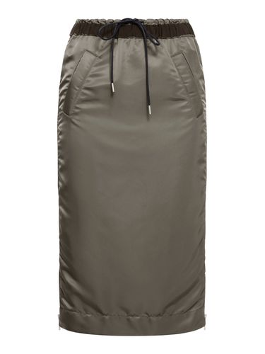 NYLON TWILL SKIRT - Sacai - Woman - Sacai - Modalova