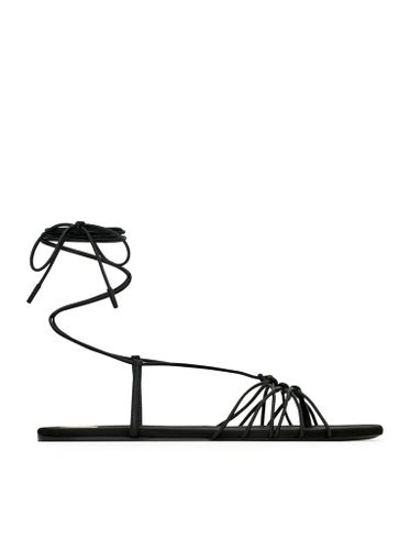 BABYLONE SMOOTH LEATHER SANDALS - Woman - Saint Laurent - Modalova