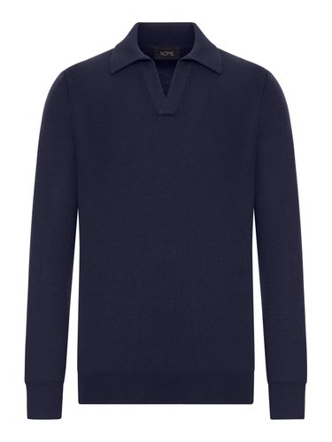 V-NECK POLO SHIRT - Nome G - Man - Nome G - Modalova