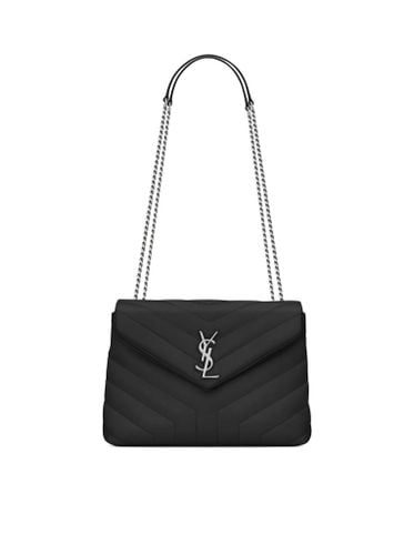 LOULOU SMALL BAG IN QUILTED "Y" LEATHER - Woman - Saint Laurent - Modalova