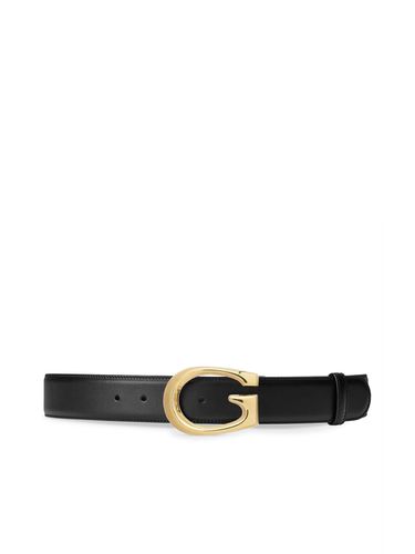 Belt with G buckle 4cm - - Man - Gucci - Modalova