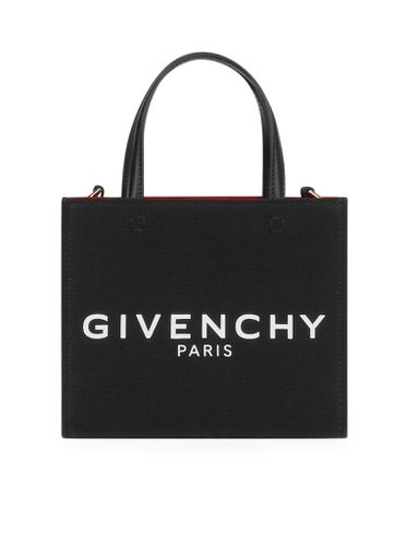 Mini G canvas tote bag - - Woman - Givenchy - Modalova