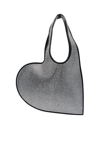Mini Heart crystal-embellished tote bag - - Woman - Coperni - Modalova