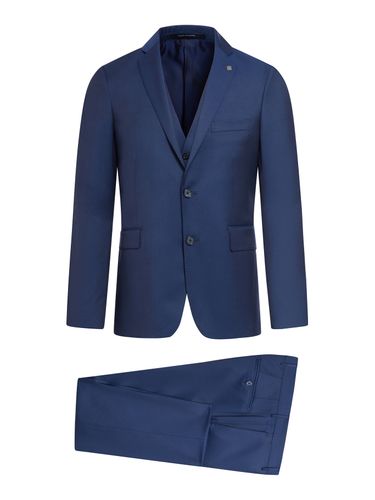 TAILORED WOOL SUIT WITH VEST - Man - Tagliatore - Modalova