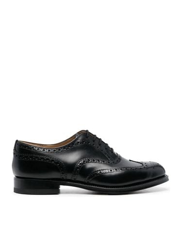 Oxford Brogue Burwood in Brushed Calfskin - Man - Church`s - Modalova