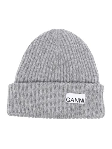 WOOL BEANIE - Ganni - Woman - Ganni - Modalova