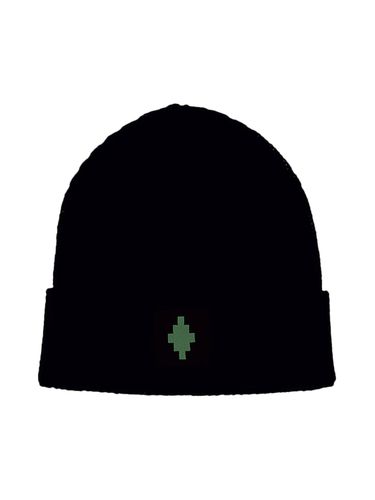 Wool hat with logo - - Man - Marcelo Burlon County Of Milan - Modalova