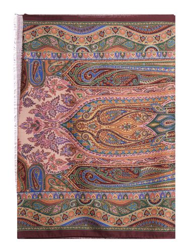 Paisley-print frayed scarf - - Man - Etro - Modalova