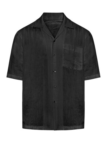 Short-sleeved shirt - - Man - 120% Lino - Modalova