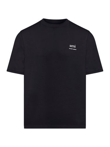 Cotton T-shirt - Ami Paris - Man - Ami Paris - Modalova
