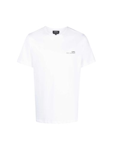 White cotton T-shirt - Apc - Man - Apc - Modalova