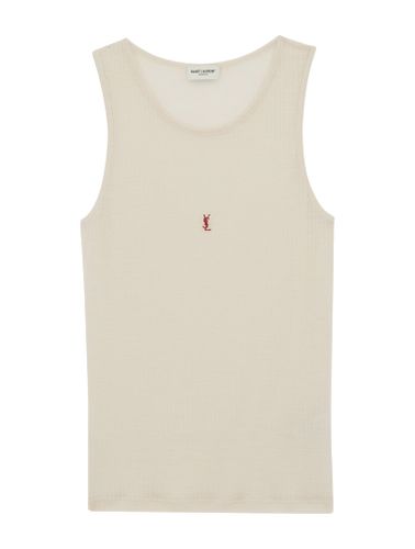 TANK TOP - Saint Laurent - Woman - Saint Laurent - Modalova