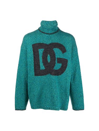 Intarsia sweater - - Man - Dolce & Gabbana - Modalova