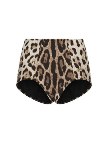 Printed bikini bottoms - - Woman - Dolce & Gabbana - Modalova