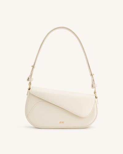 Addisyn Shoulder Bag - White - JW PEI - Modalova