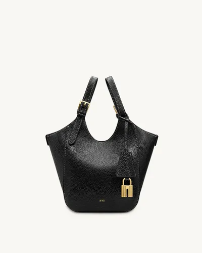 Ines Padlock Tote Bag - Black - JW PEI - Modalova