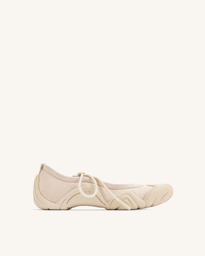 Baskets Ballerines à Lacets Caitlin - Beige - JW PEI - Modalova