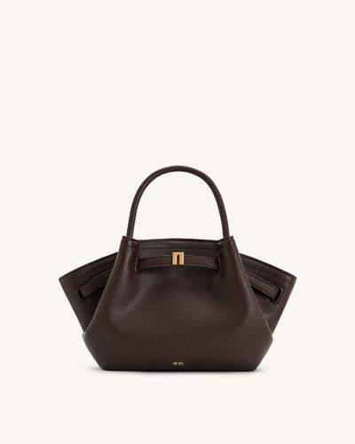 Sac Mini Tote Hana - Marron Foncé - JW PEI - Modalova