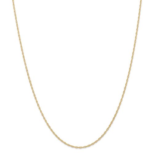 K 1.35mm Carded Cable Rope Chain / 10RY - Jewelry - Modalova