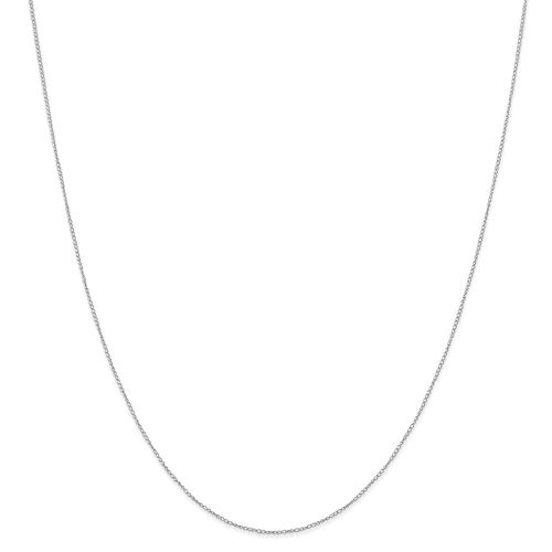K White Gold .42 mm Carded Curb Chain / 10K6CW - Jewelry - Modalova