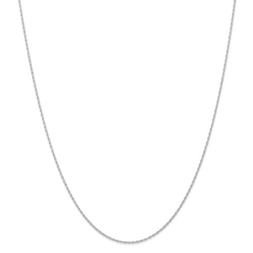 K White Gold .95 mm Carded Cable Rope Chain / 10K8RW - Jewelry - Modalova
