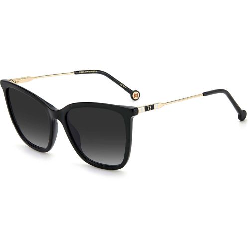 Women's Sunglasses - Black Cat Eye Full Rim Frame / CH 0068/S 0807 - Carolina Herrera - Modalova