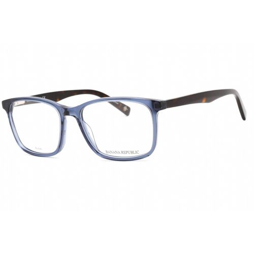 Men's Eyeglasses - Blue Crystal Plastic Full Rim Frame / IAN 0OXZ 00 - Banana Republic - Modalova