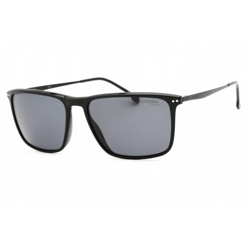 Men's Sunglasses - Black Full Rim Square Shape Frame / 8049/S 0807 IR - Carrera - Modalova
