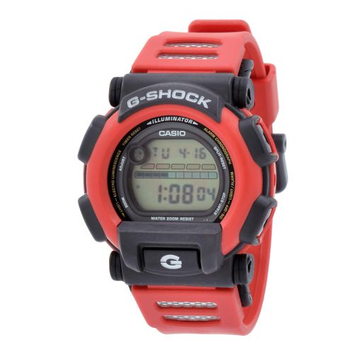 DW-003-4V G-Shock Red Band Watch - Casio - Modalova