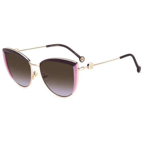 Women's Sunglasses - Violet Lilac Cat Eye Frame / HER 0112/S 0RY8 - Carolina Herrera - Modalova