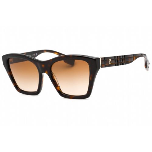 Women's Sunglasses - Dark Havana Frame Brown Gradient Lens / 0BE4391 300213 - BURBERRY - Modalova