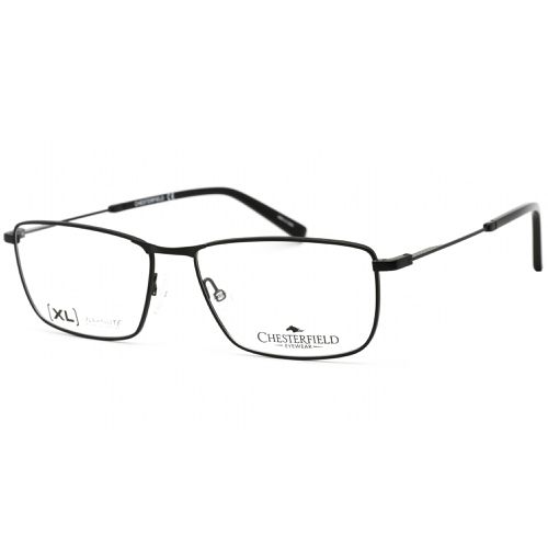 Men's Eyeglasses - Matte Black Rectangular Metal Frame / CH 80XL 0003 - Chesterfield - Modalova