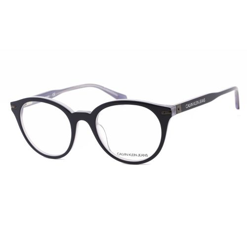 Unisex Eyeglasses - Purple/Milky Lilac Round Frame / CKJ20513 506 - Calvin Klein Jeans - Modalova