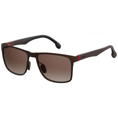 Men's Sunglasses - Matte Brown Metal Frame / 8026/S-0YZ4/LA-57-17-145 - Carrera - Modalova