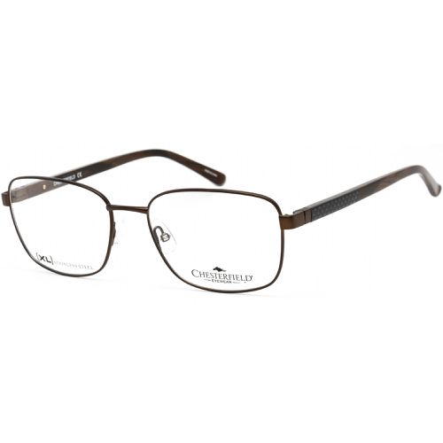 Men's Eyeglasses - Clear Demo Lens Brown Square Frame / CH 91XL 009Q 00 - Chesterfield - Modalova