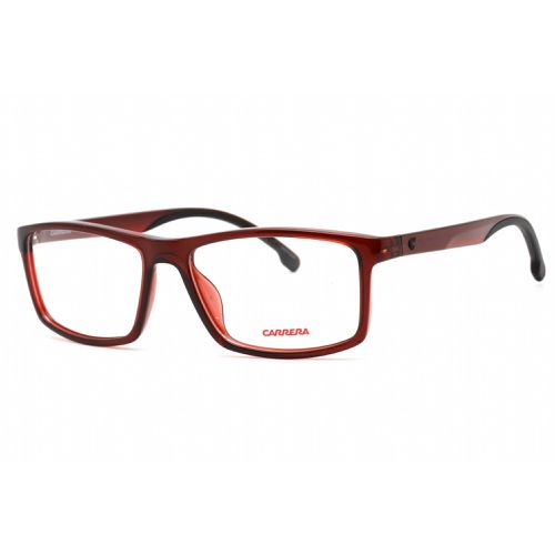 Men's Eyeglasses - Bordeaux Plastic Rectangular Frame / 8872 0MEG 00 - Carrera - Modalova