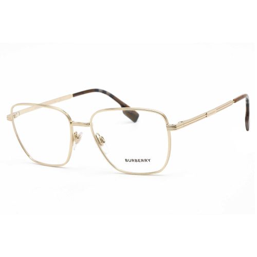 Women's Eyeglasses - Light Gold Square Full Rim Metal Frame / 0BE1368 1109 - BURBERRY - Modalova