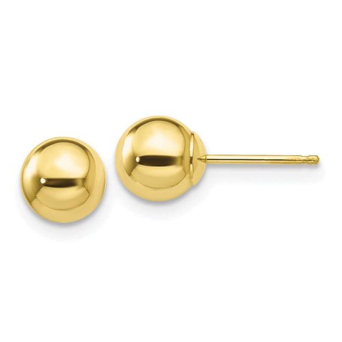 K Polished 6mm Ball Post Earrings - Jewelry - Modalova