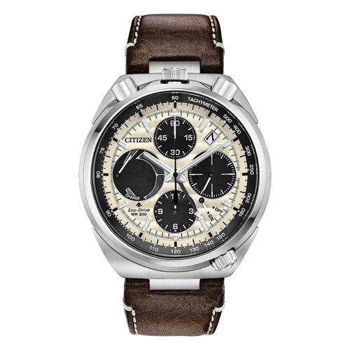 Men's Strap Watch - Promaster Tsuno Chronograph Racer / AV0079-01A - Citizen - Modalova