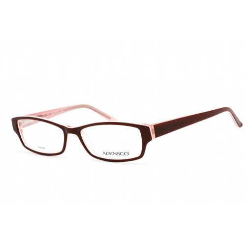 Women's Eyeglasses - Burgundy and Pink Rectangular Acetate / Ad 212 0DS9 00 - Adensco - Modalova