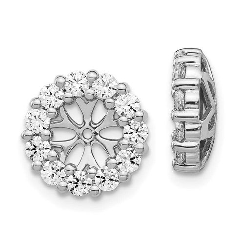 K White Gold Diamond Earring Jackets - Jewelry - Modalova