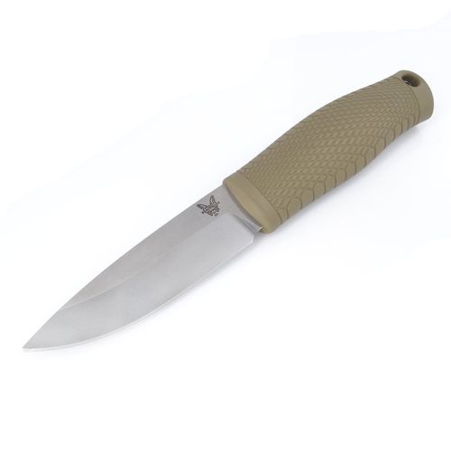 Knife - Puukko Ranger Green Santoprene Handle Fixed Blade / 200 - Benchmade - Modalova