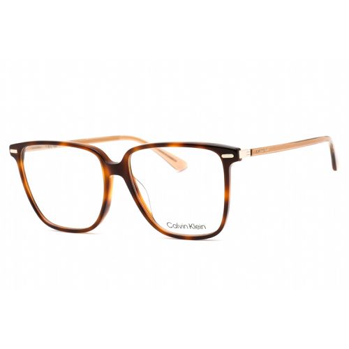 Women's Eyeglasses - Tortoise Plastic Rectangular Frame / CK22543 240 - Calvin Klein - Modalova