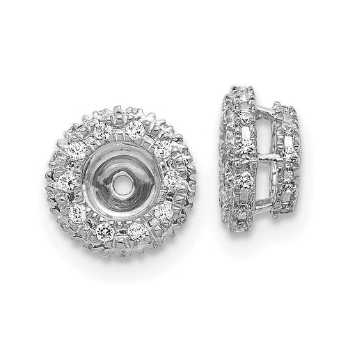 K White Gold Diamond Earring Jacket - Jewelry - Modalova