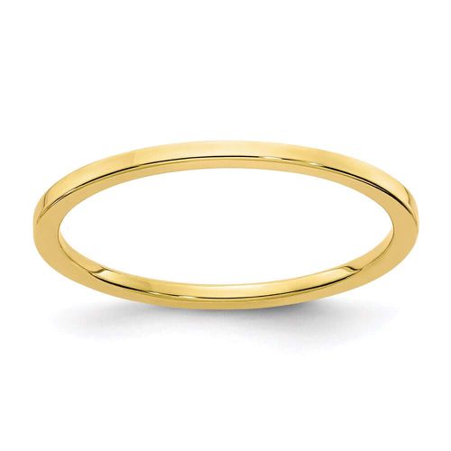 K Gold 1.2mm Flat Stackable Band - Stackable Expressions - Modalova