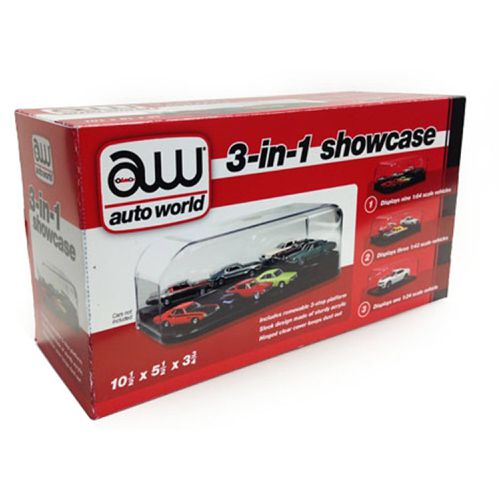 Auto World Collectible Display Show Case - for 1/64 1/43 1/24 Scale Diecast Models - Autoworld - Modalova